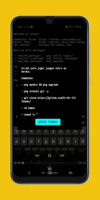 Scripts Termux android App screenshot 0