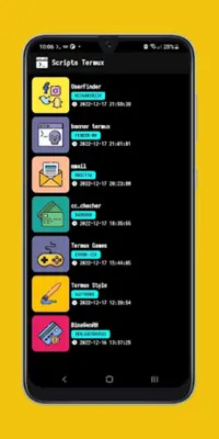 Scripts Termux android App screenshot 1